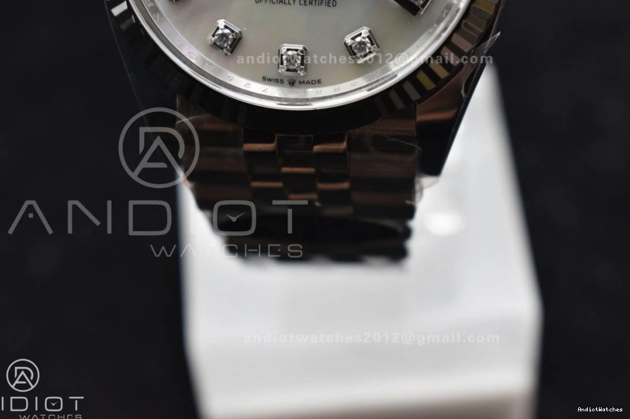 White Jubilee MOP Edition 126234 904L Clean Diamonds on 570 1:1 Chic Best Bracelet VR Steel Dial DateJust 36 0506